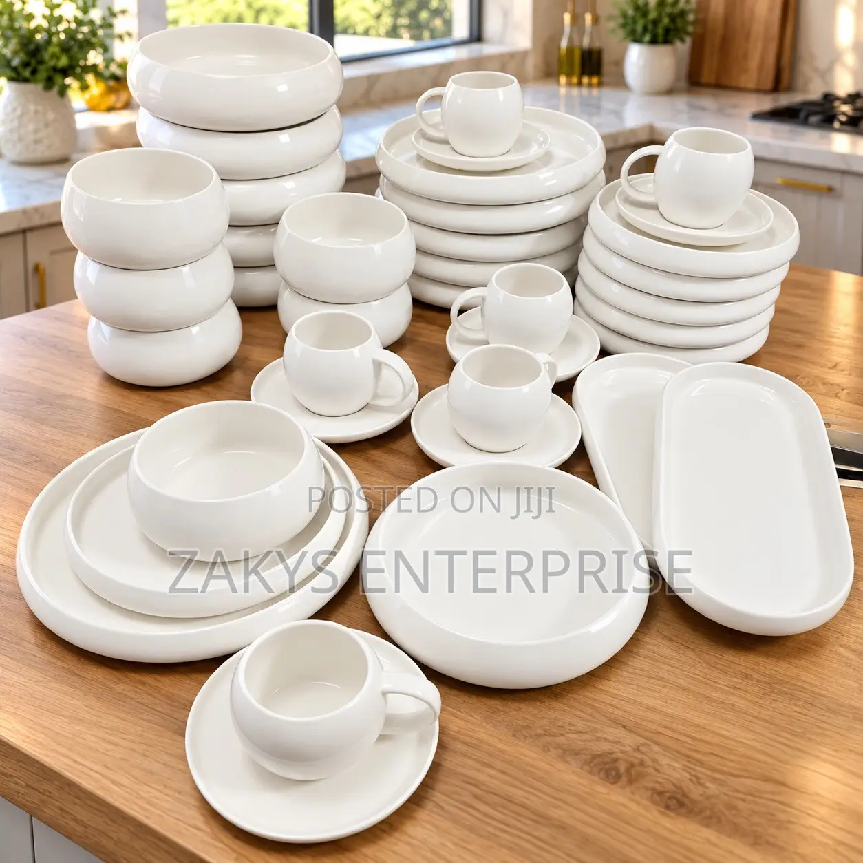 32pcs Luxury Nordic Dinnerware Set