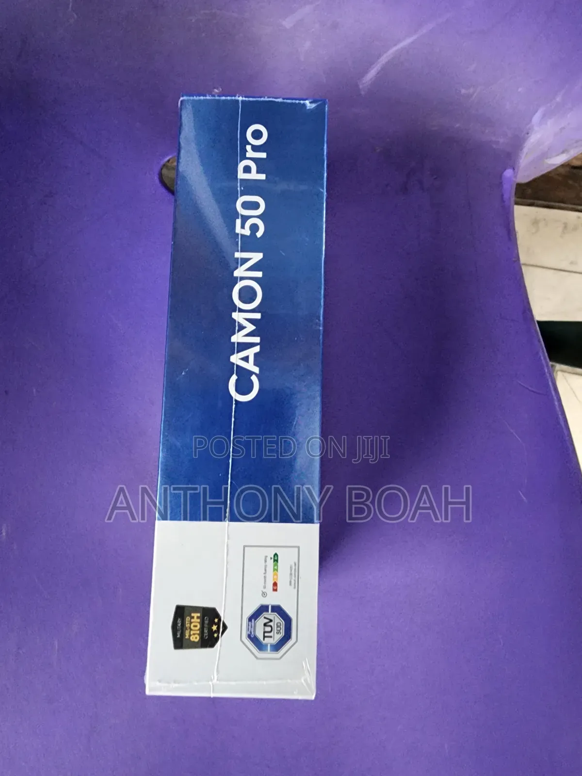 New Tecno Camon 50 Pro 256 GB Black