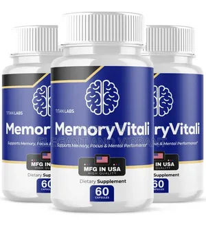 MemoryVitali Nootropic Natural Brain Supplement 4 Memory Vitali 60Caps