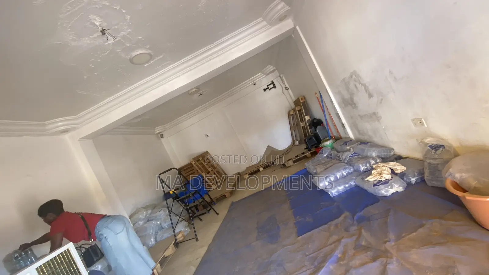 Spacious Shop for Rent at Mile 7 Chantain by the Tarred Road