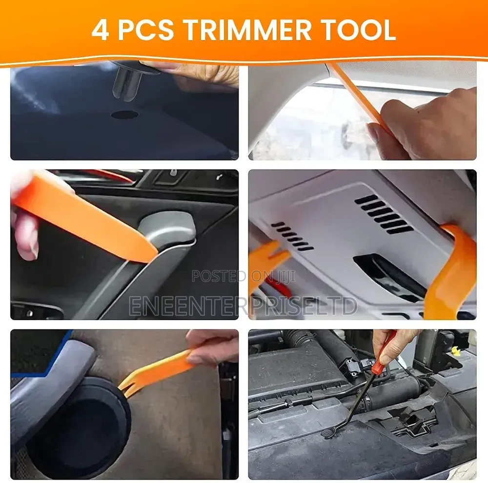 Car Door Plastic Trim Panel Clips Set