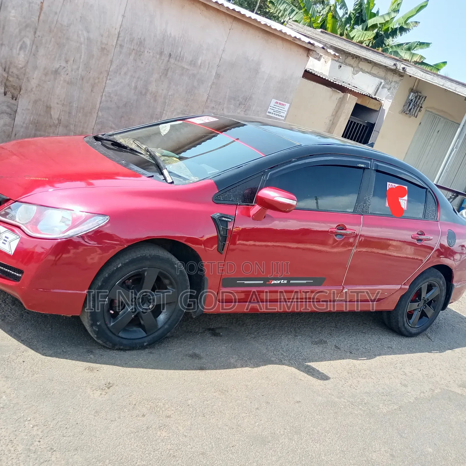 Honda Civic 2006 Red