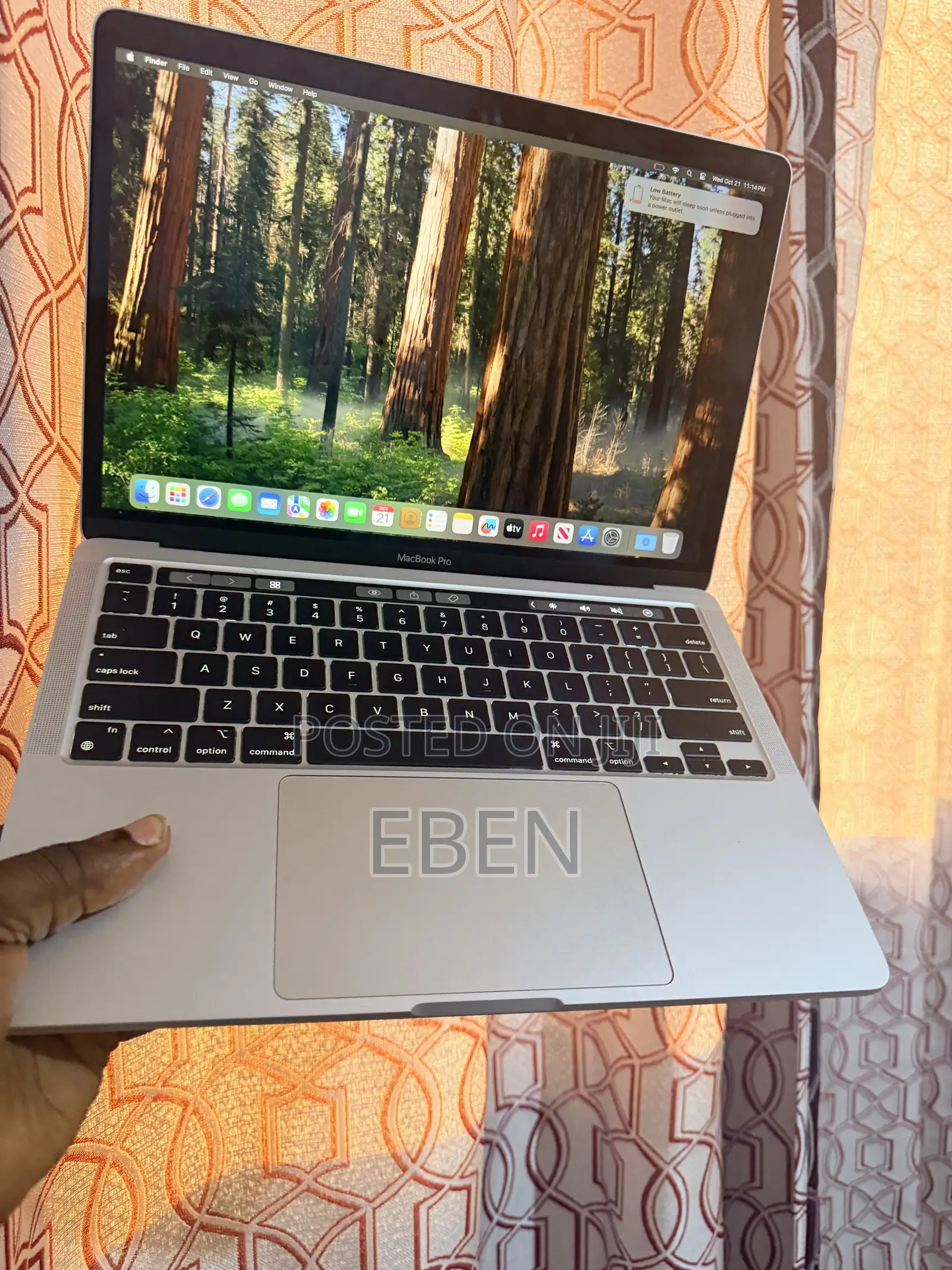 Laptop Apple MacBook Pro 2020 16GB Apple M1 SSD 512GB