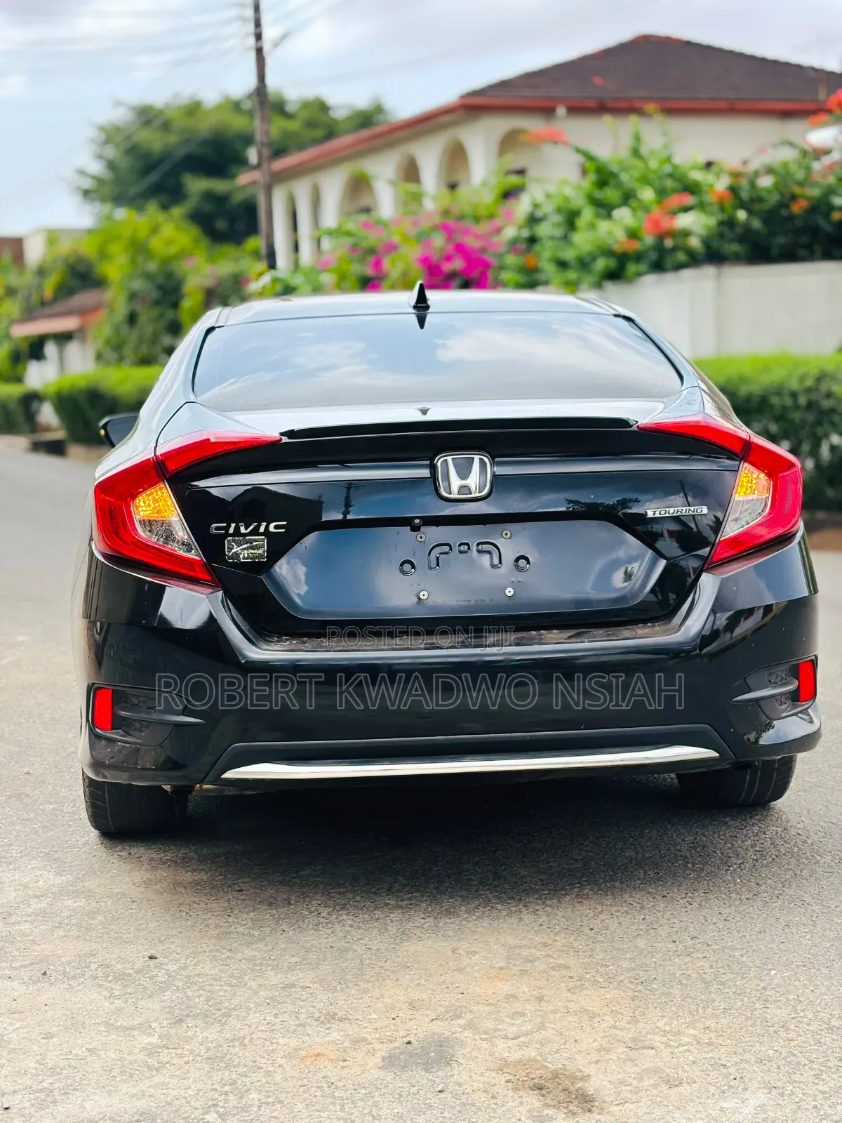 Honda Civic Touring Sedan 2019 Black