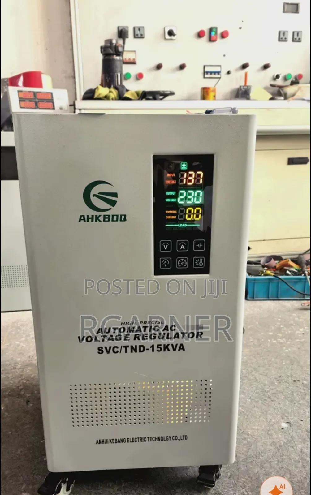 Dual-Winding Servo Voltage Stabilizer 10kva Voltage Output 230v