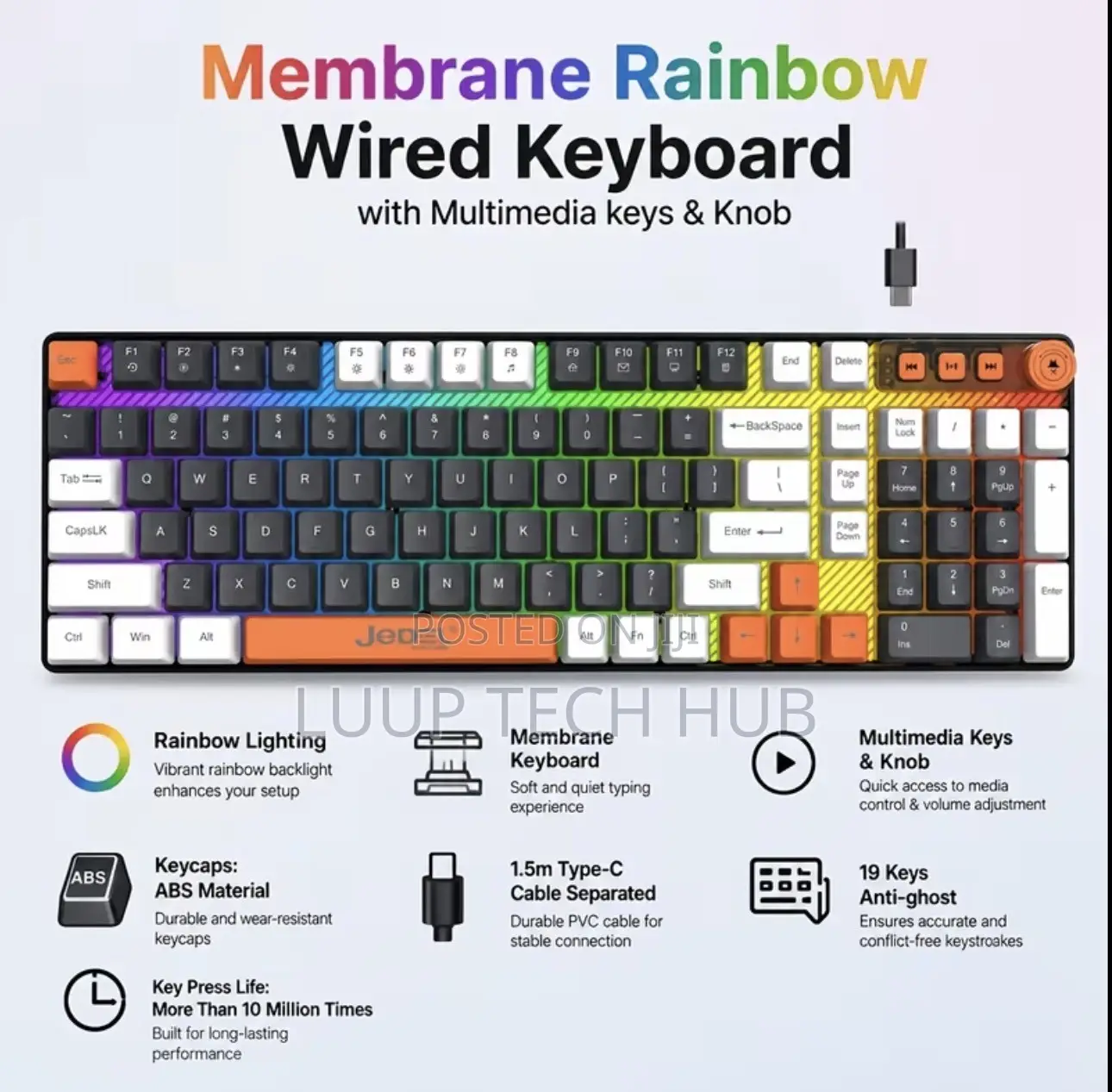 Jedel K50 RGB Mechanical Gaming Keyboard