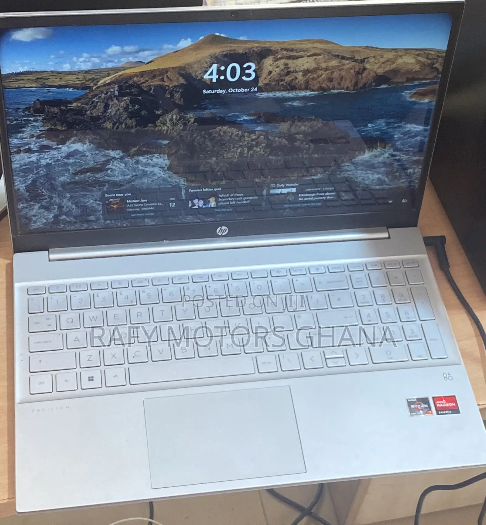Laptop HP Pavilion 15 16GB AMD Ryzen 7 HDD 512GB
