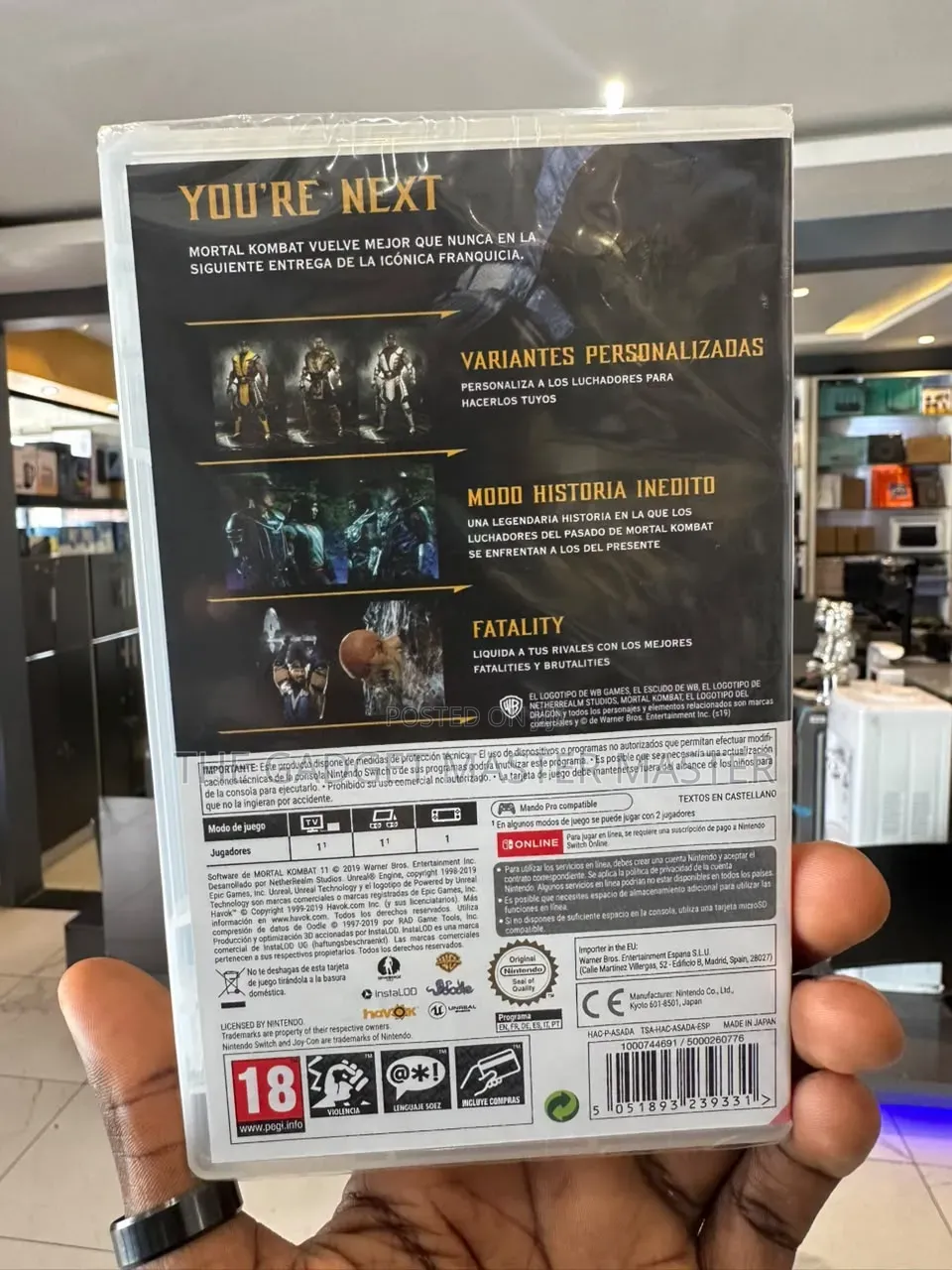 Mortal Kombat 11 for Nintendo Switch