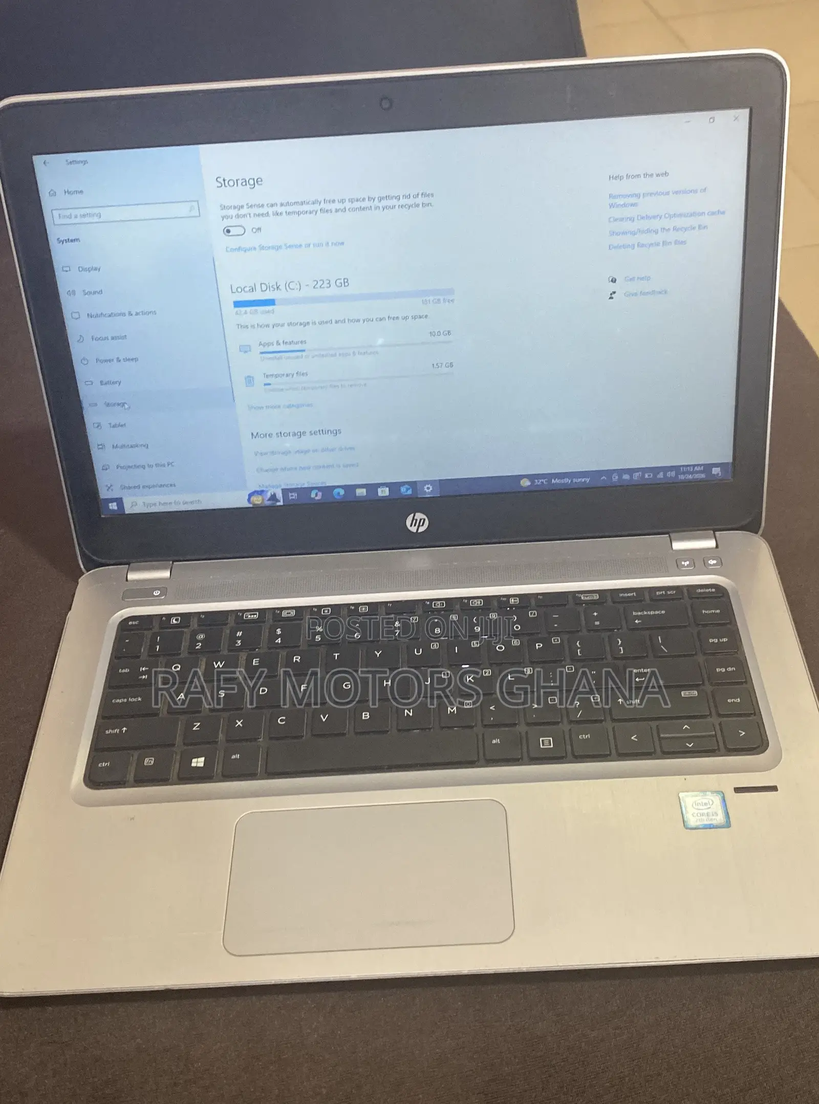 Laptop HP 8GB Intel Core i5 HDD 500GB