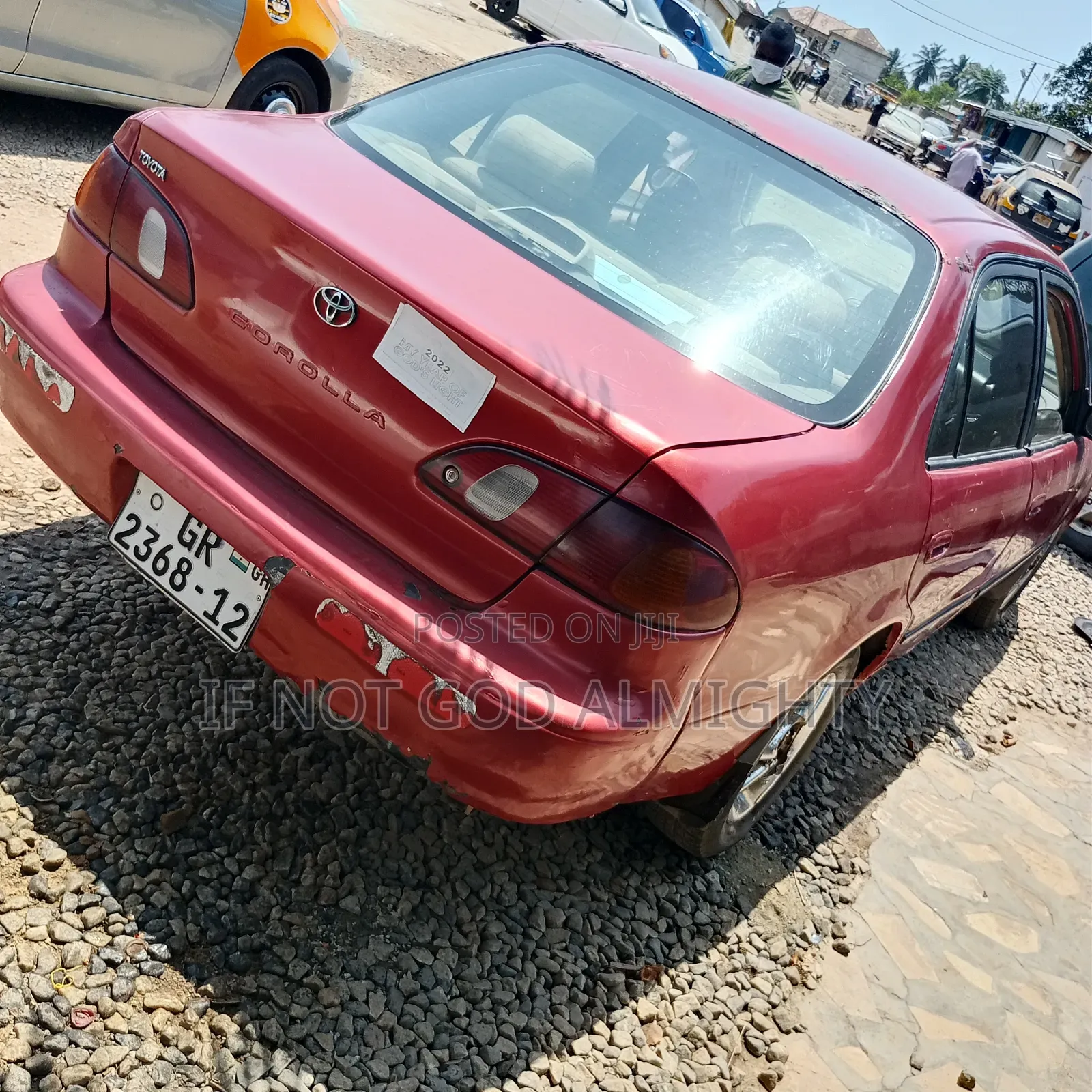 Toyota Corolla 2003 Red
