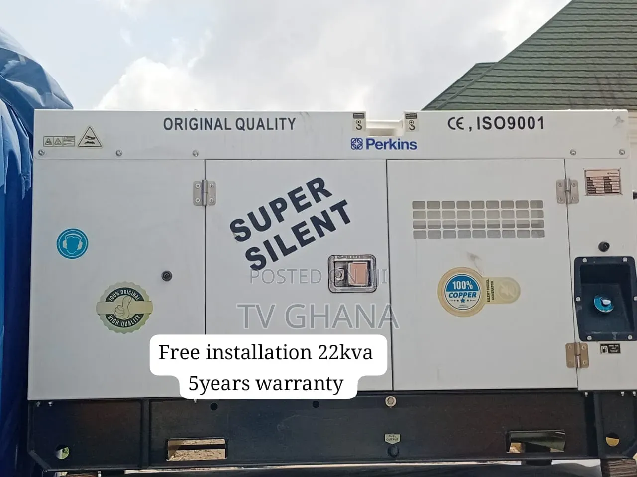 Affordable Perkins 22KVA Generator – Excellent Performance22kva