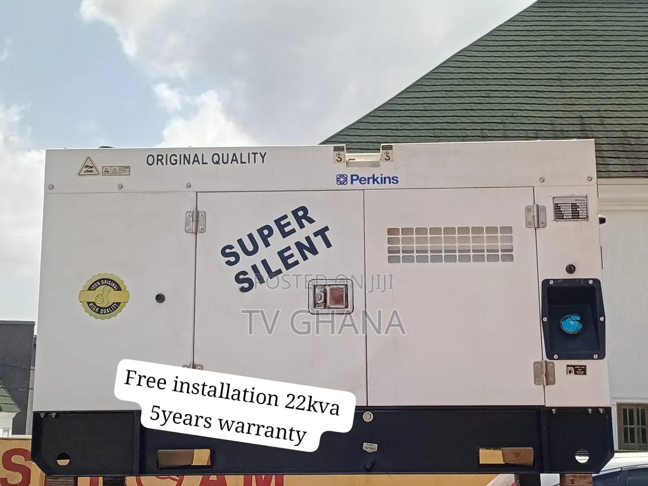 Get More Power With the Perkins 22kva Diesel Generator22kva