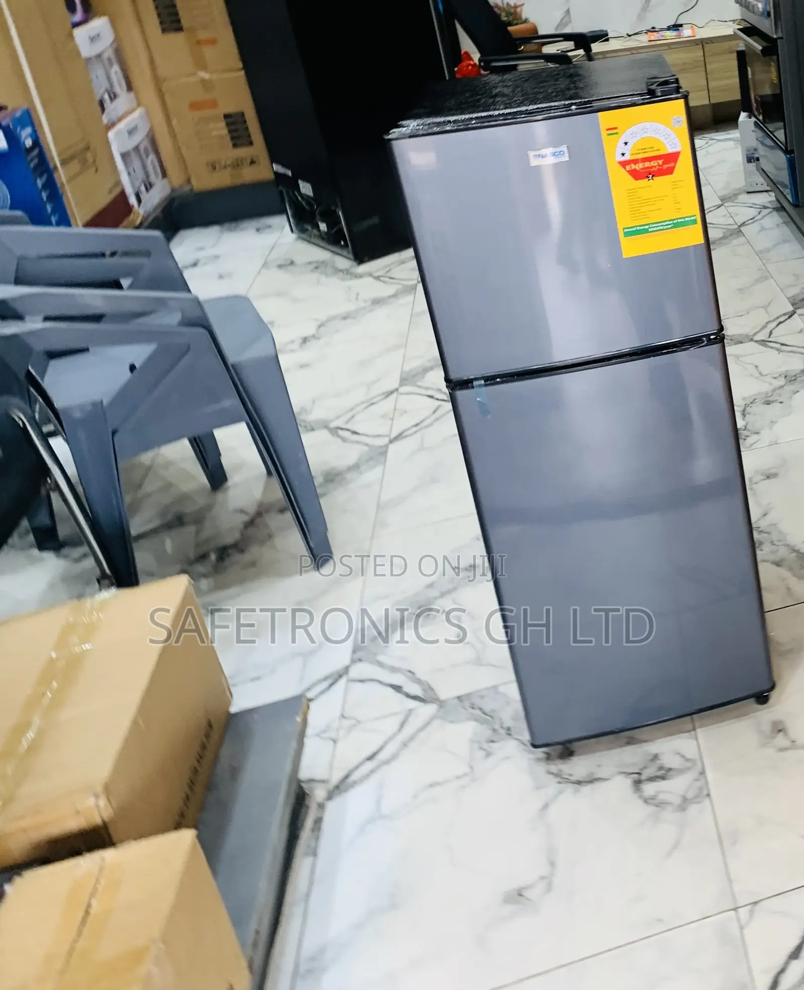 Original 2 Doors Nasco 112 Liters Cool&Fresh Nasf2-13fl Fridge