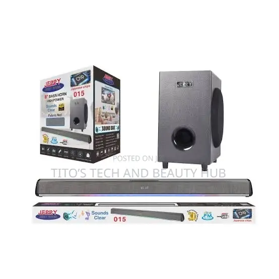 Jerry 15 Sound Bar and Mini Sub Woofer Speaker
