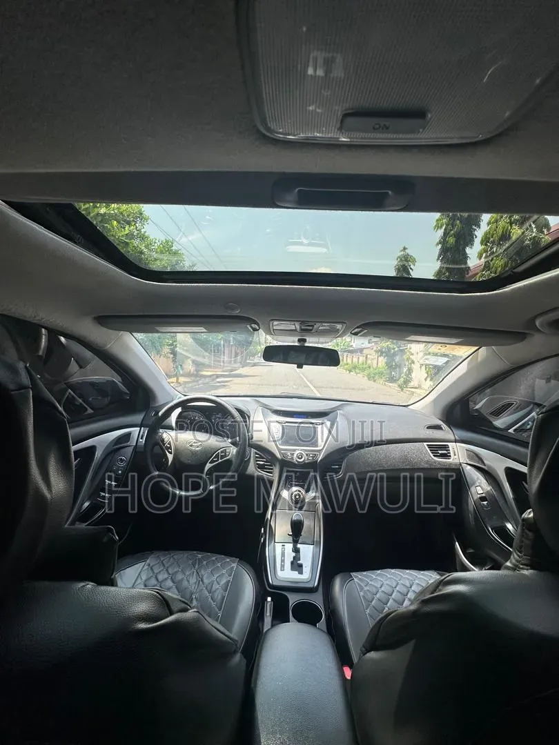 Hyundai Elantra Limited Sedan FWD (1.8L 4cyl 6A) 2013 White