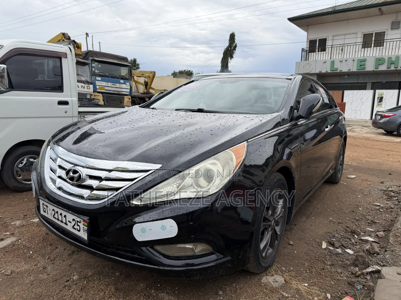 Hyundai Sonata Limited 2.0T Sedan (2.0L 4cyl 6A) 2013 Black