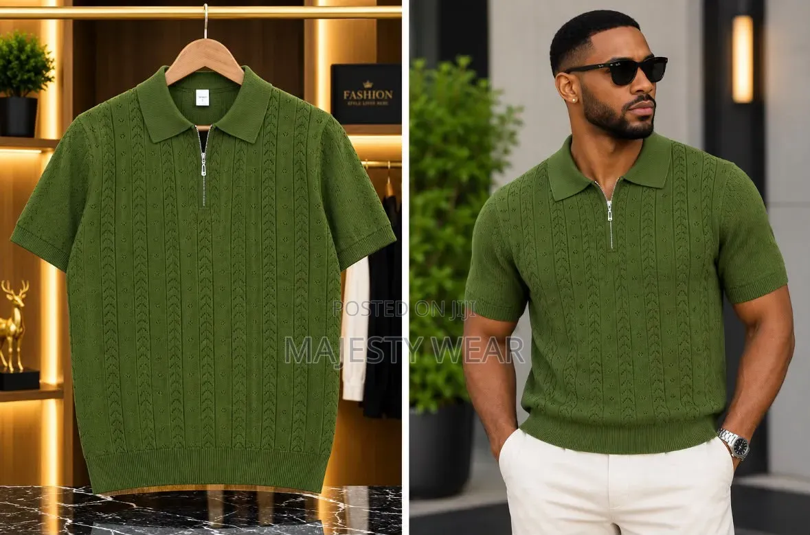 Turkish Zip Knitted Shirt