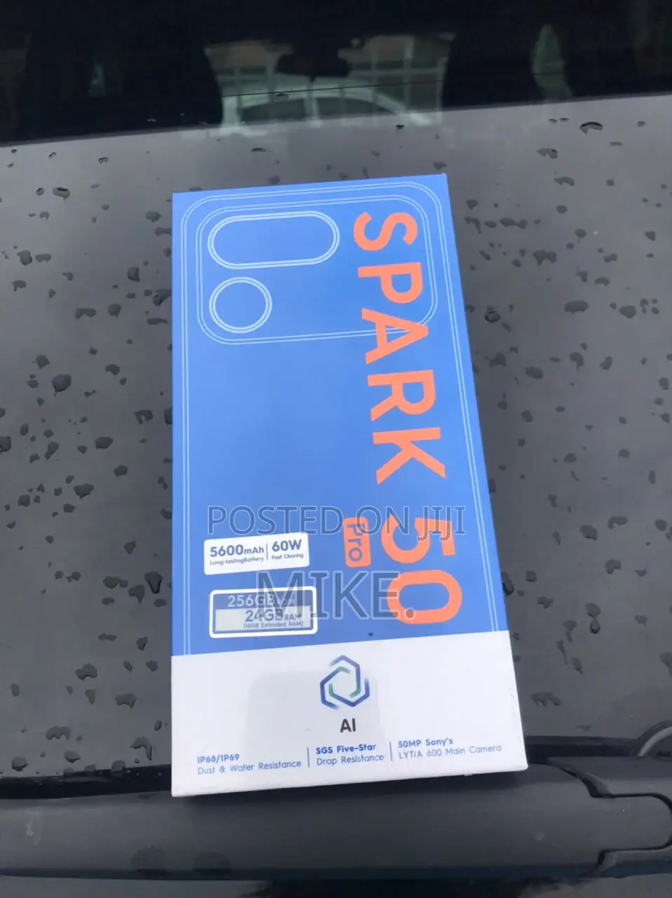 New Tecno Spark 50 Pro 256 GB Black