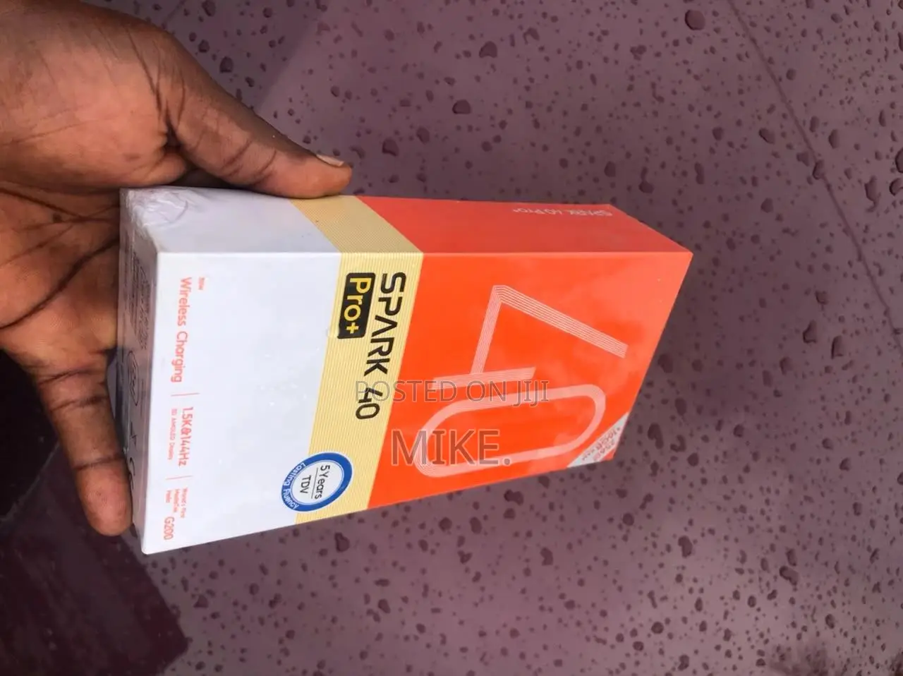 New Tecno Spark 40 Pro+ 256 GB Black