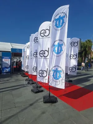 Budget Friendly Feather Flags