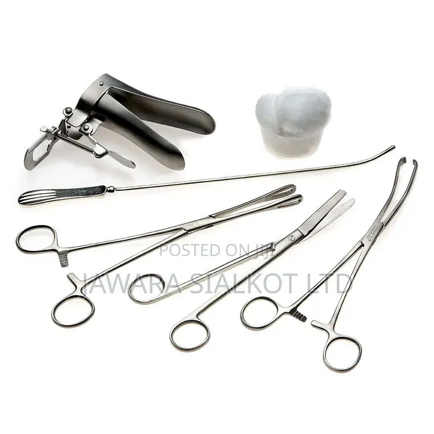 Family Planning IUD Surgical Instruments 6-Piece Stainless Steel