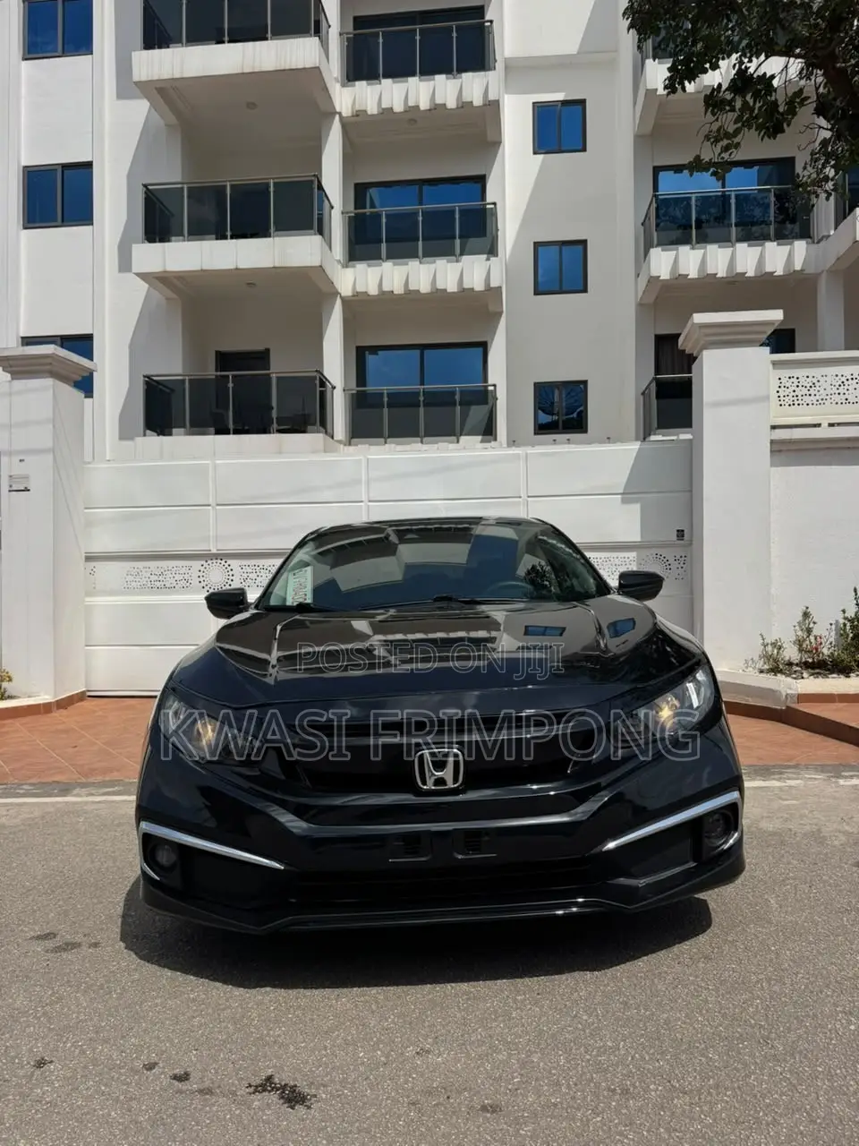 Honda Civic LX Sedan 2019 Black