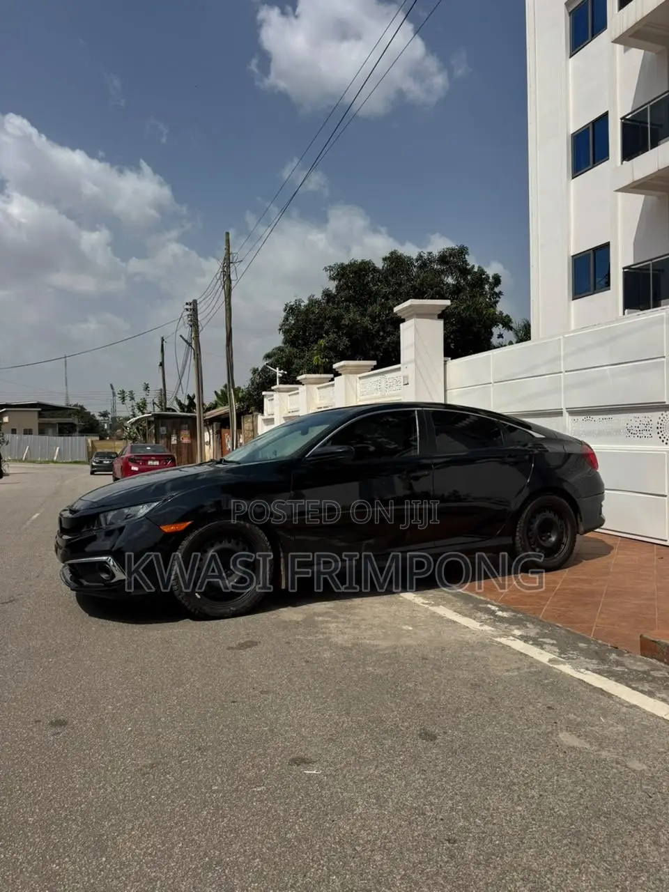 Honda Civic LX Sedan 2019 Black