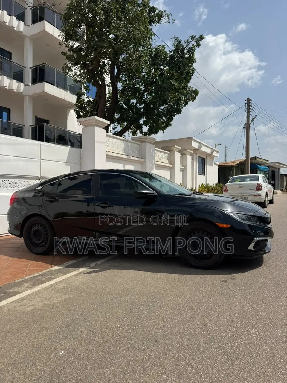 Honda Civic LX Sedan 2019 Black