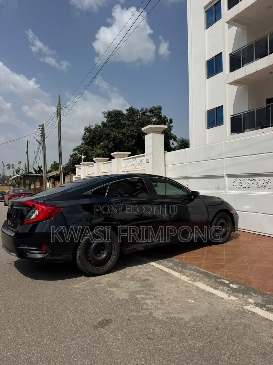 Honda Civic LX Sedan 2019 Black