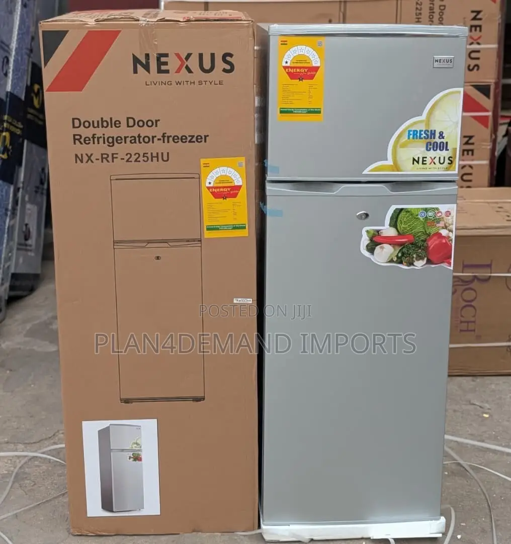 NEXUS Double Door Refrigerator-Freezer – Model NX-RF-225HU