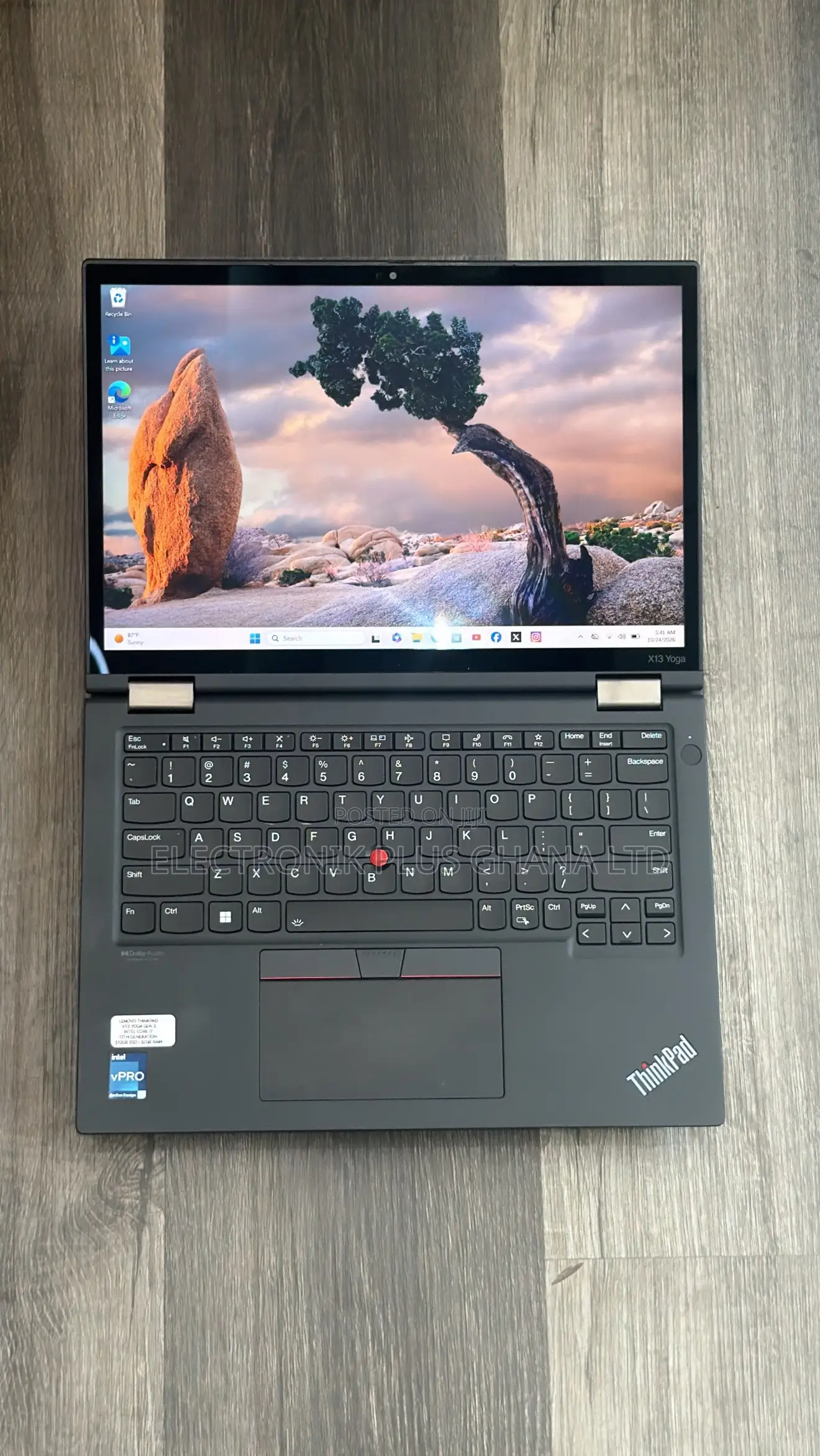 Laptop Lenovo ThinkPad x13 Yoga 32GB Intel Core i7 SSD 512GB