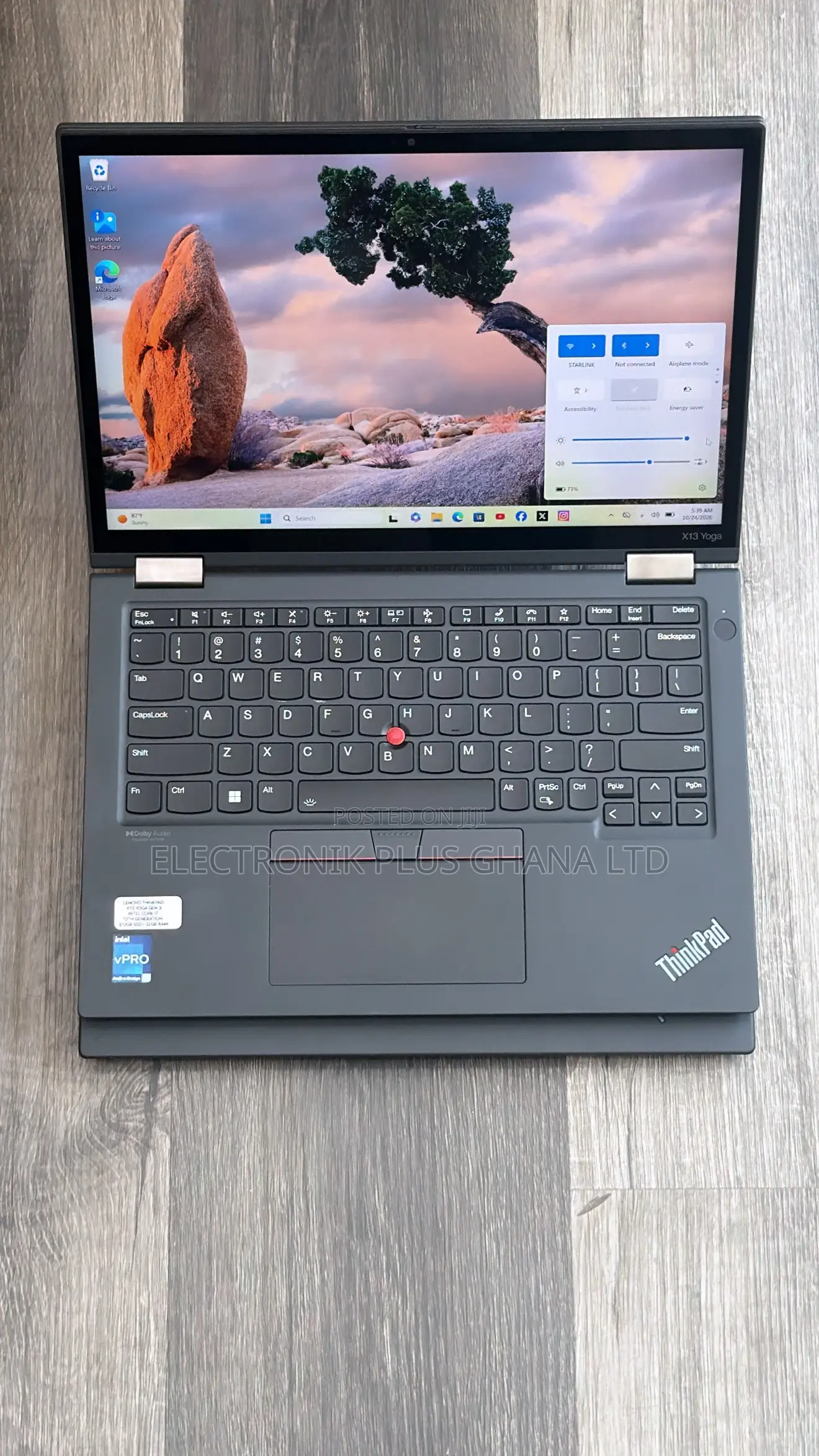 Laptop Lenovo ThinkPad x13 Yoga 32GB Intel Core i7 SSD 512GB