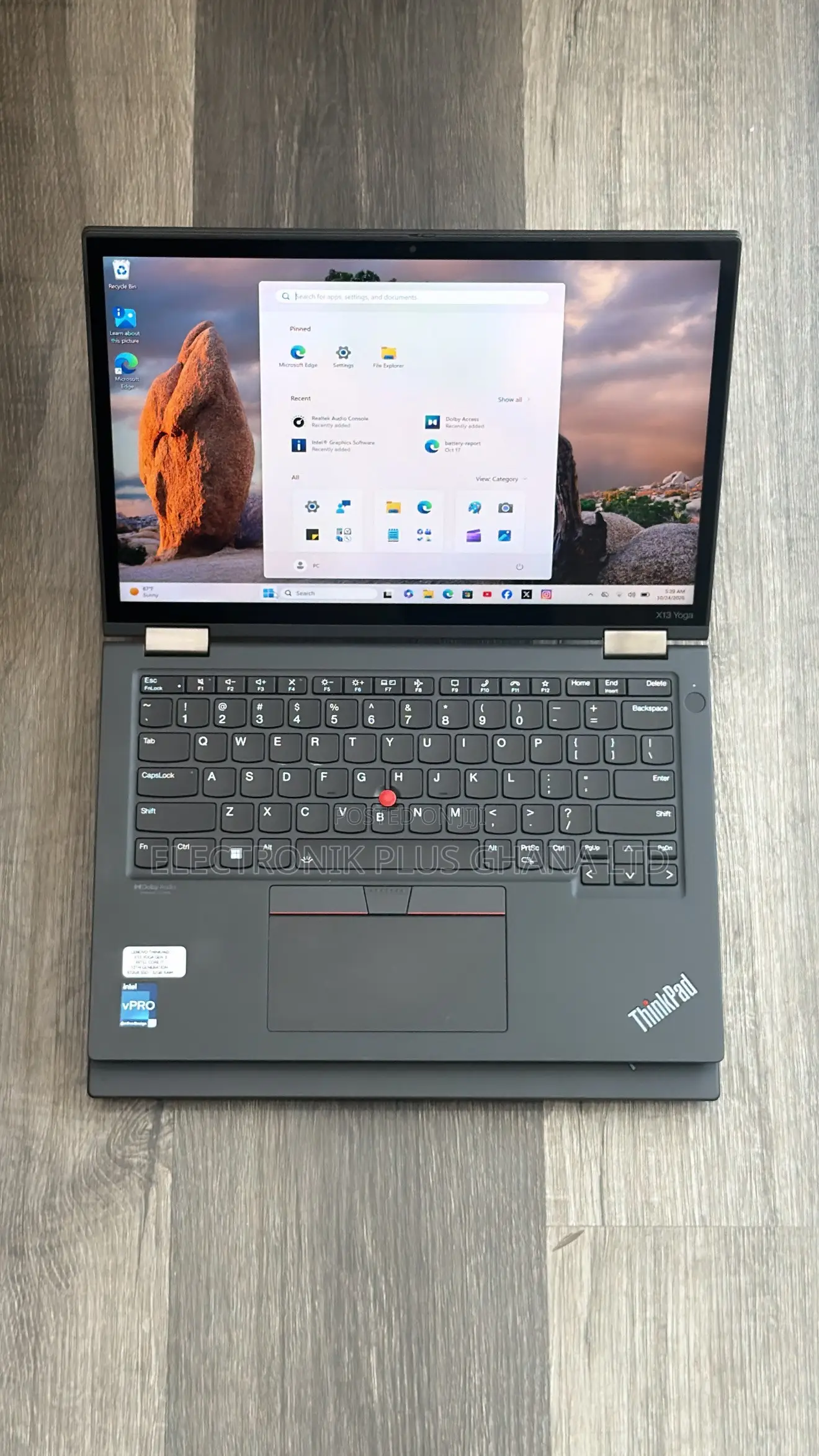 Laptop Lenovo ThinkPad x13 Yoga 32GB Intel Core i7 SSD 512GB