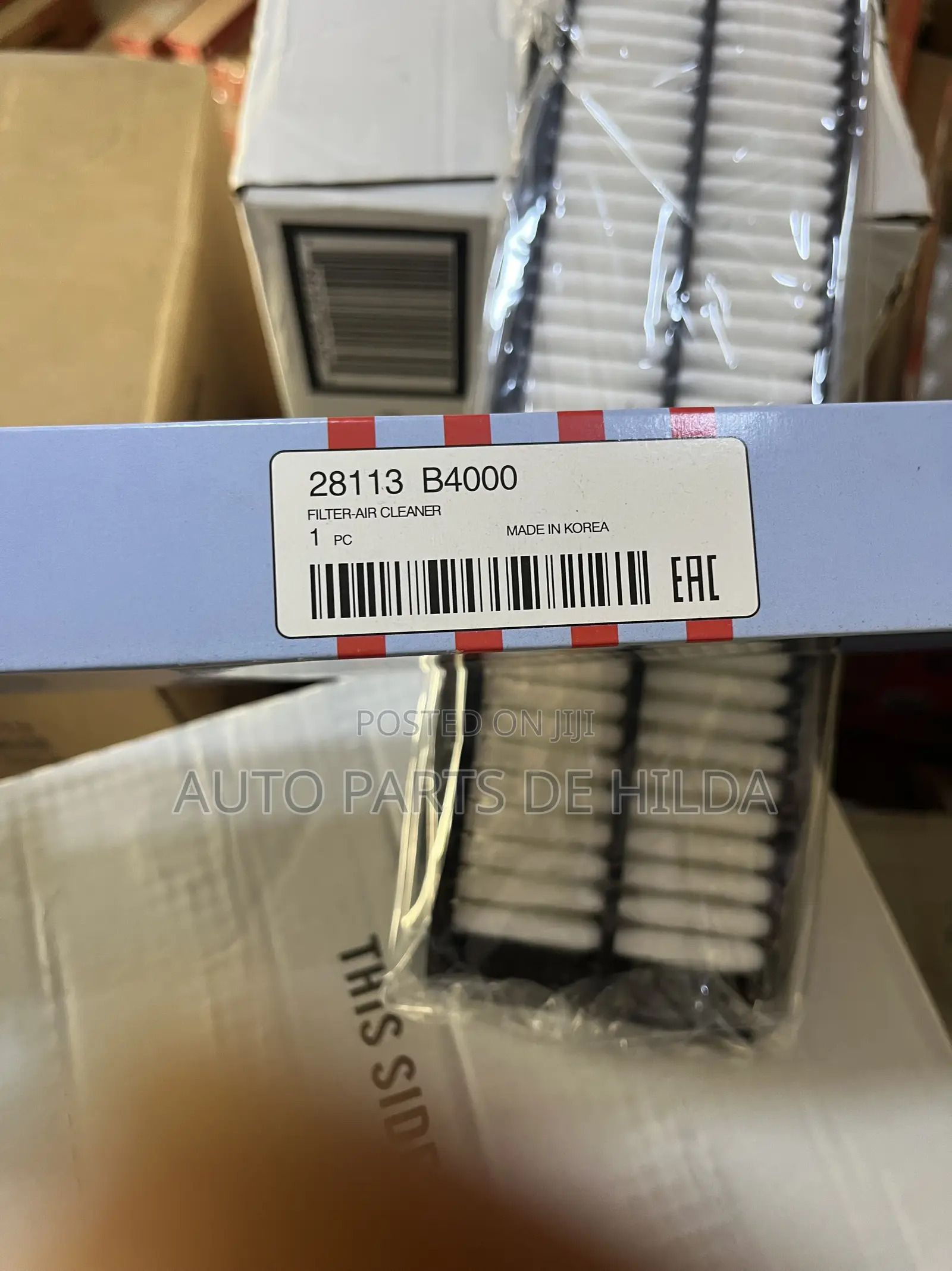 Original Hyndai/Kia Air Filter Element From Korea (I10 2013-2019)