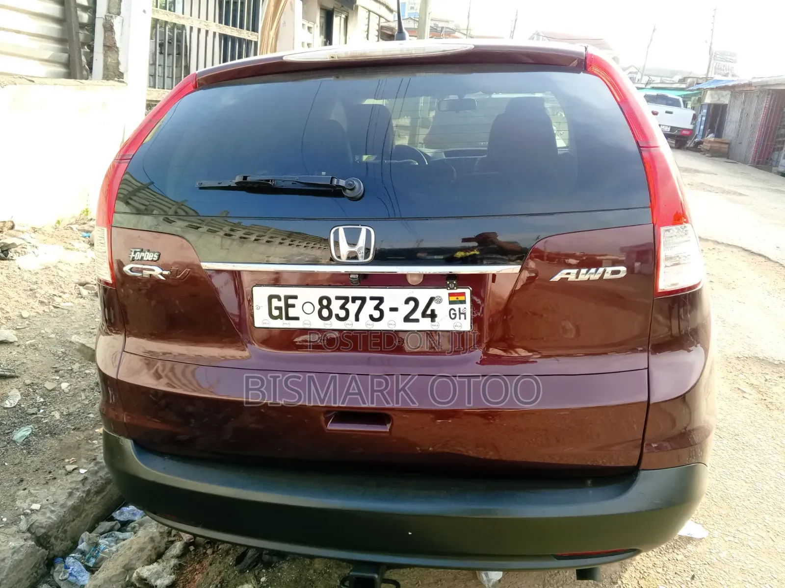 Honda CR-V EX 4dr SUV (2.4L 4cyl 5A) 2012 Red