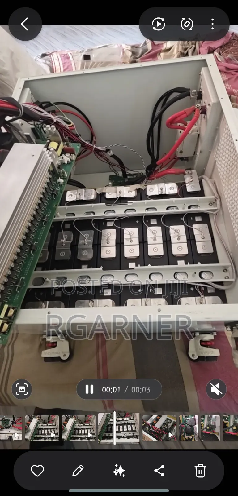 LiFePO4 Energy Storage System Servicing and Overall System Diagnostic