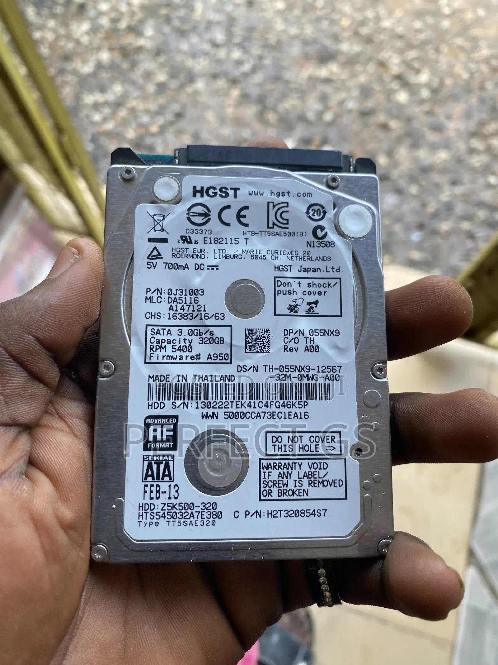 320GB Disk