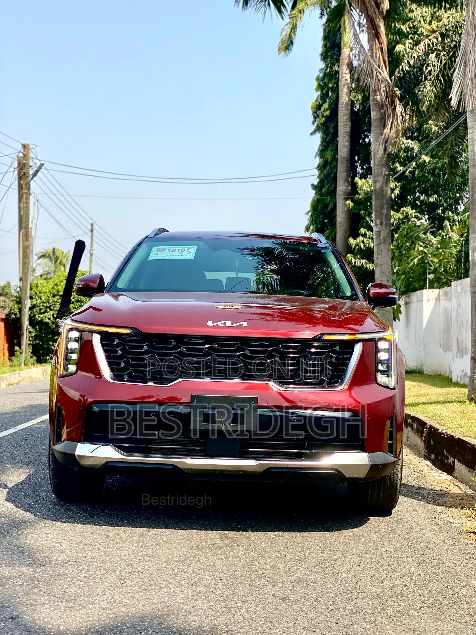 Kia Sorento S AWD 2025 Maroon