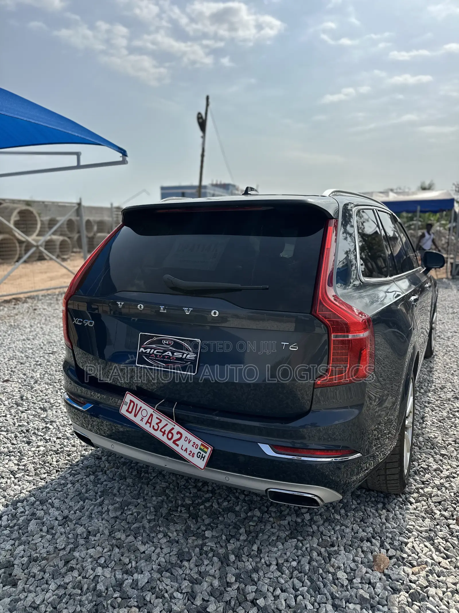 Volvo XC90 T6 Momentum AWD 2018 Gray