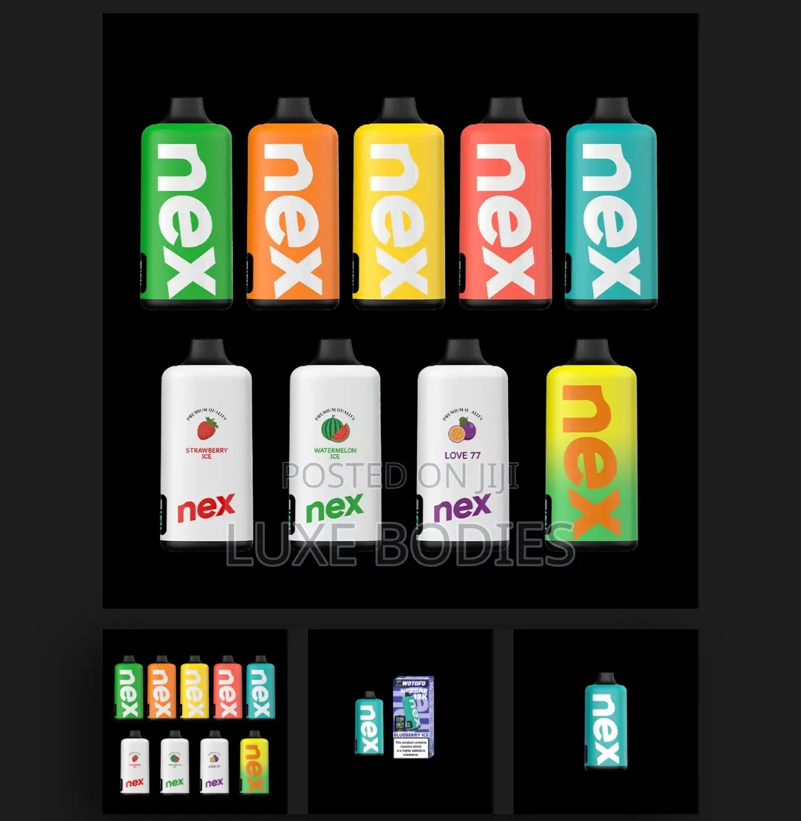 Brand New Fruity Flavor Vapes