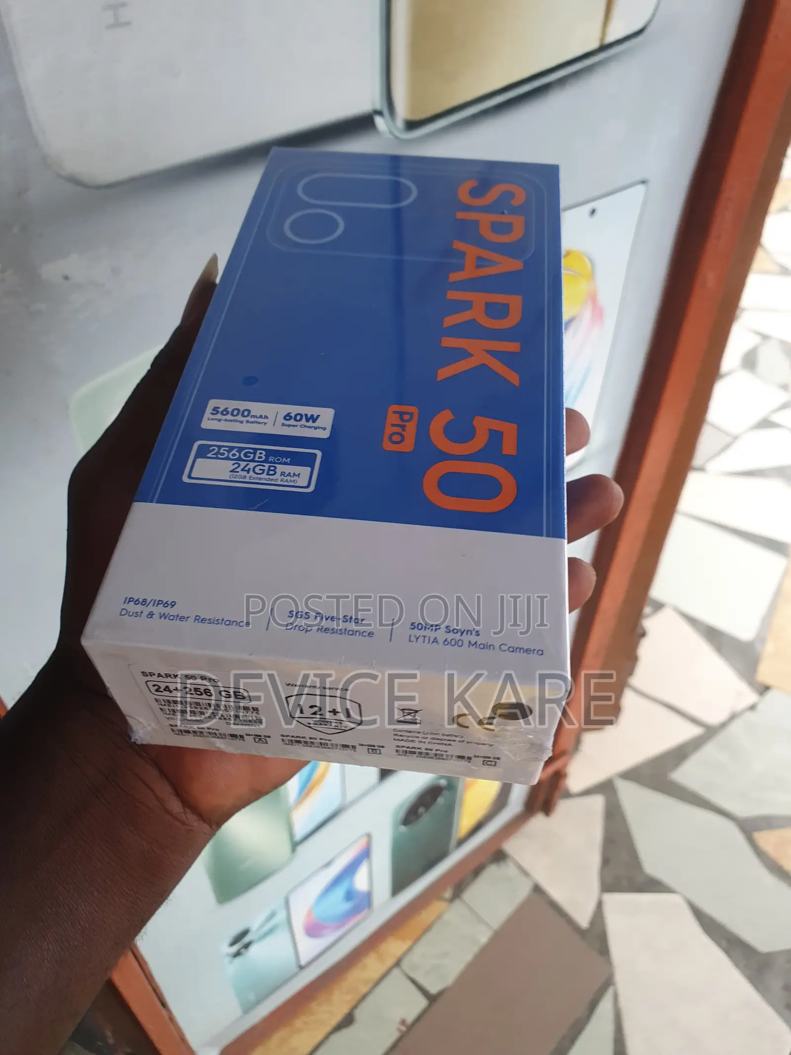 New Tecno Spark 50 Pro 256 GB Black