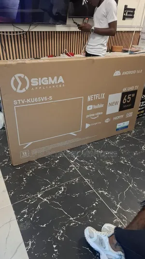 Sigma 65-Inch 4K UHD Android Smart TV