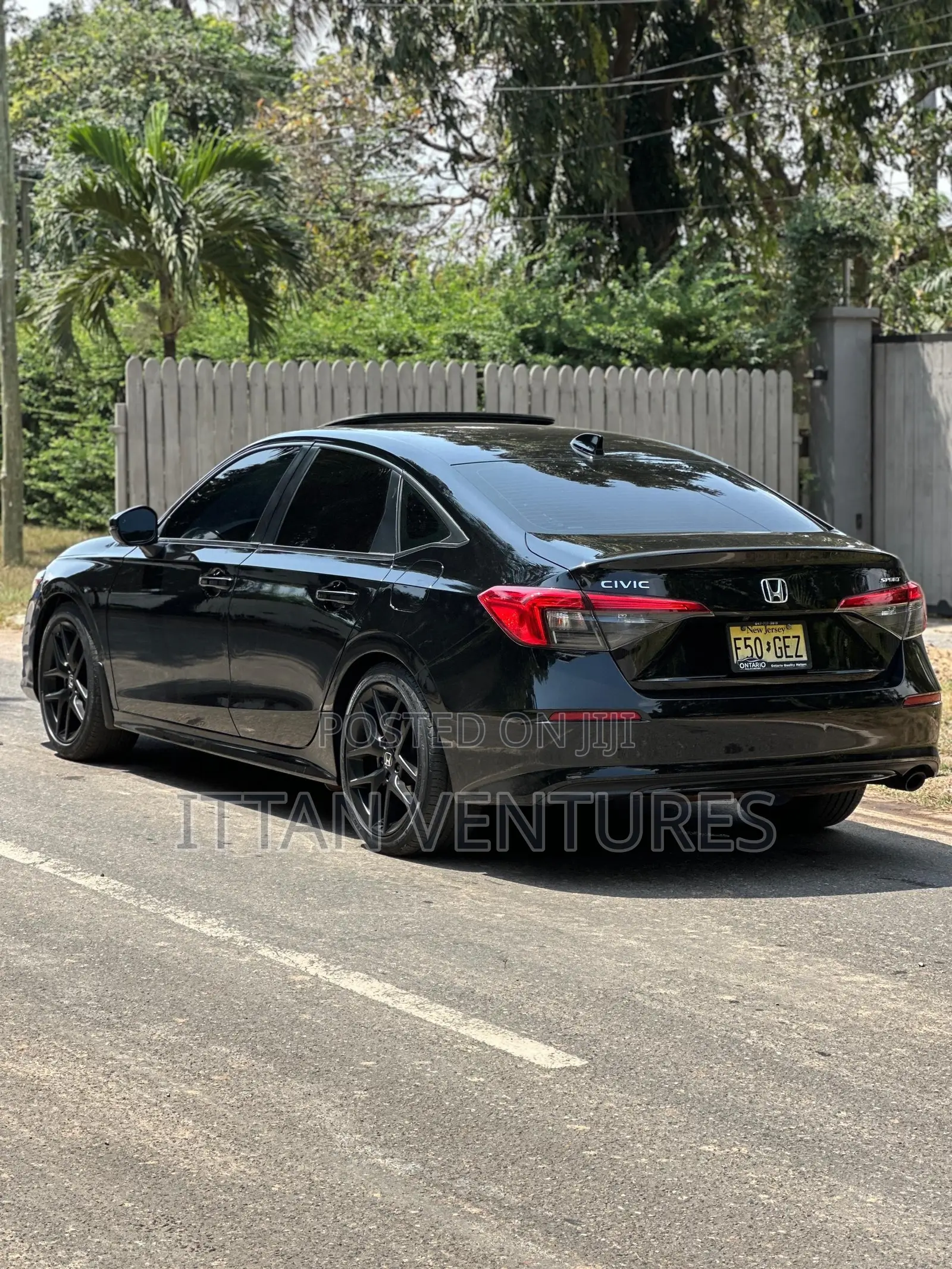 Honda Civic Sport CVT 2024 Black