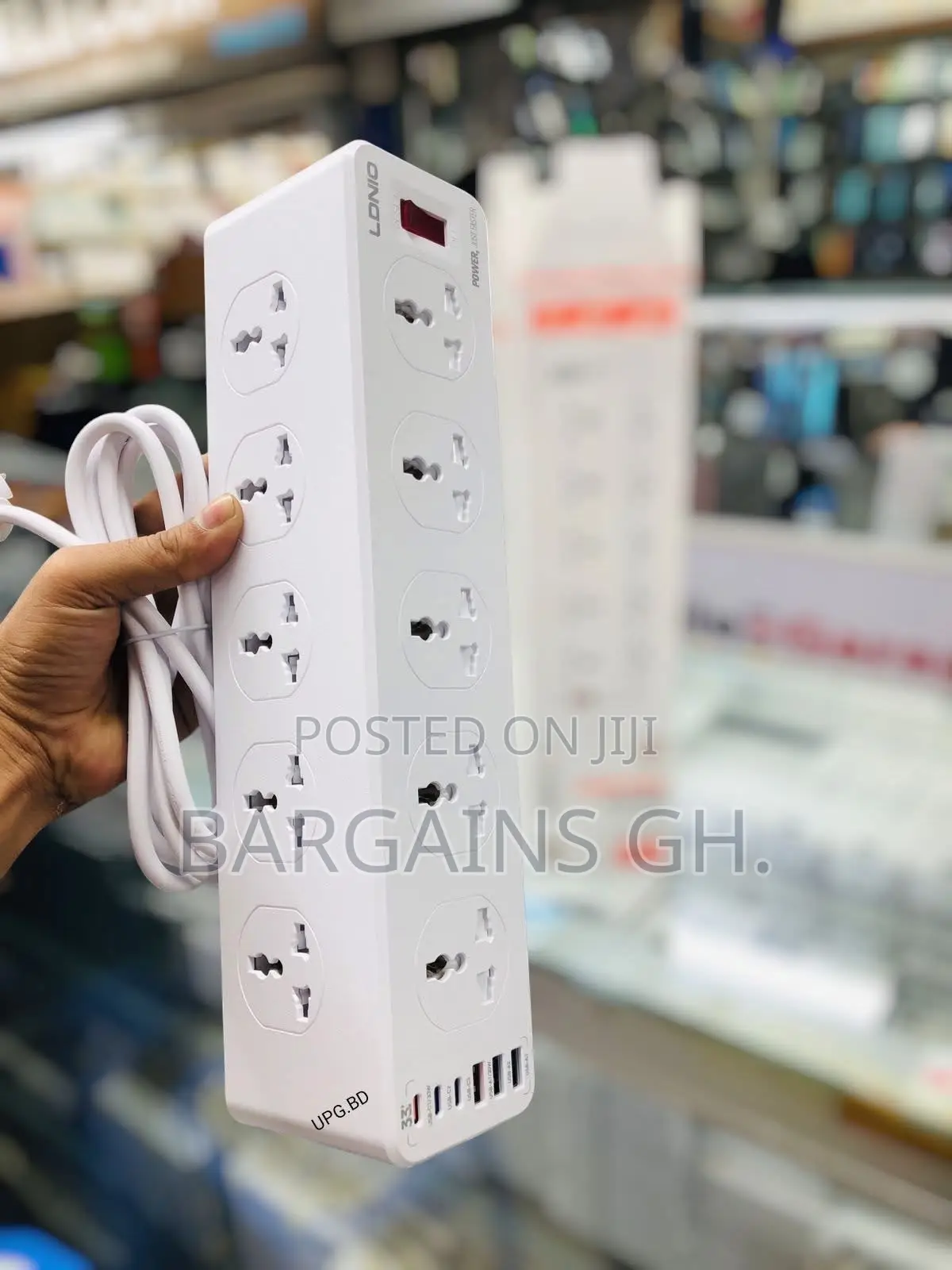LDNIO SC10610C 8 Ports Universal Power Socket