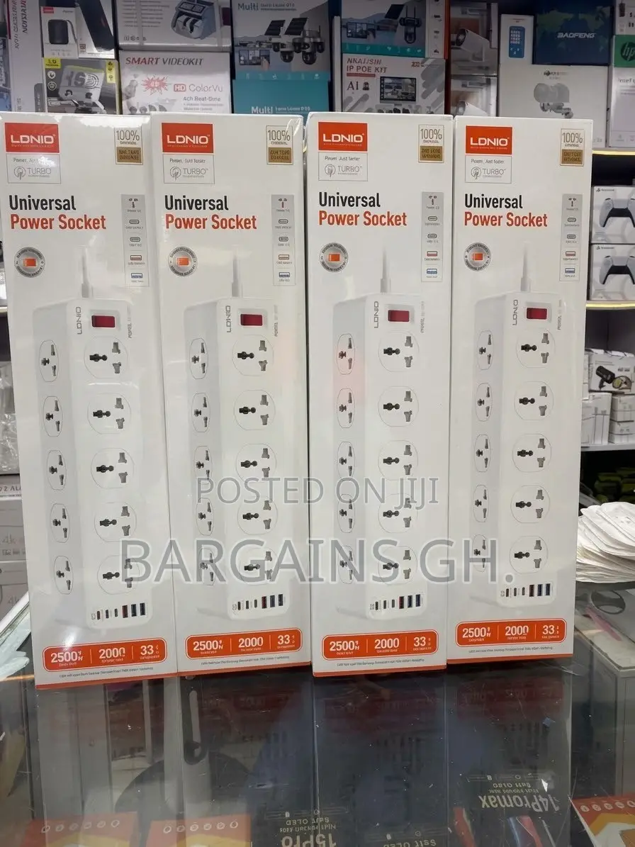 LDNIO SC10610C 8 Ports Universal Power Socket