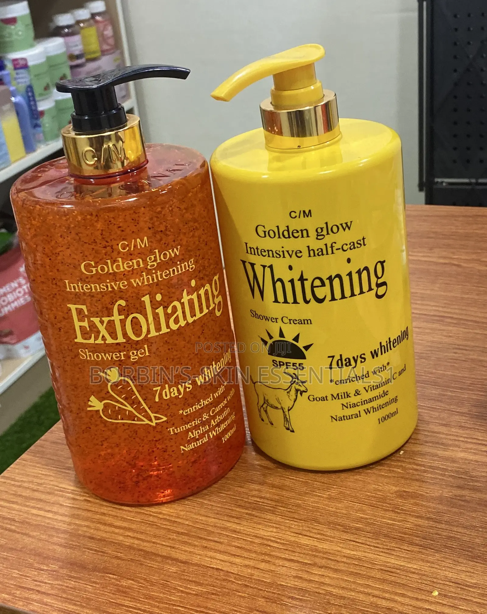 Golden Glow Whitening Shower Gel