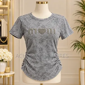 Luxury Ladies Top 100%cotton