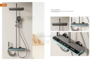 Shower 4 in 1, Big Panel With Led