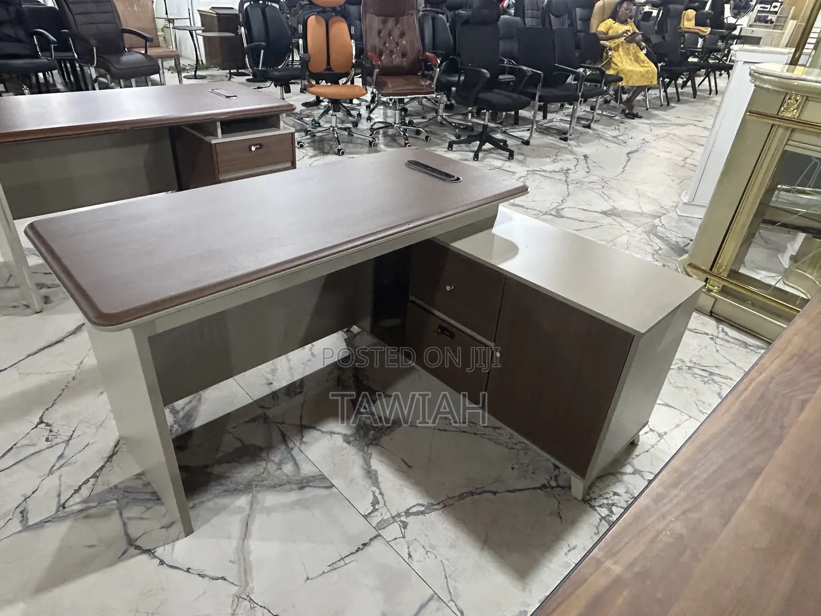 Economic L Shape Office Desk
