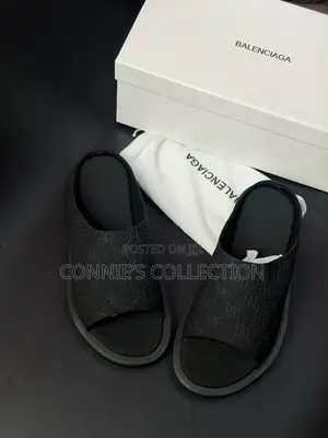 Balenciaga Monogram Slide